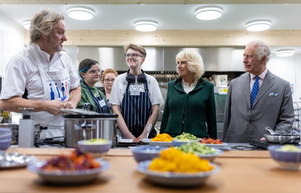 Meeting Charles and Camilla at SOFEA