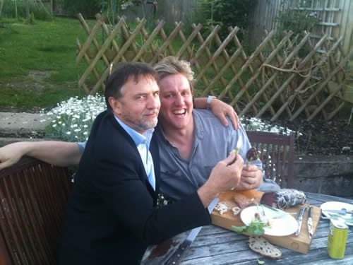 Alex Mackay and Raymond Blanc